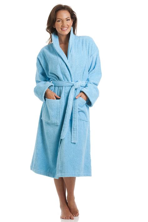 towelling bath robe ladies.